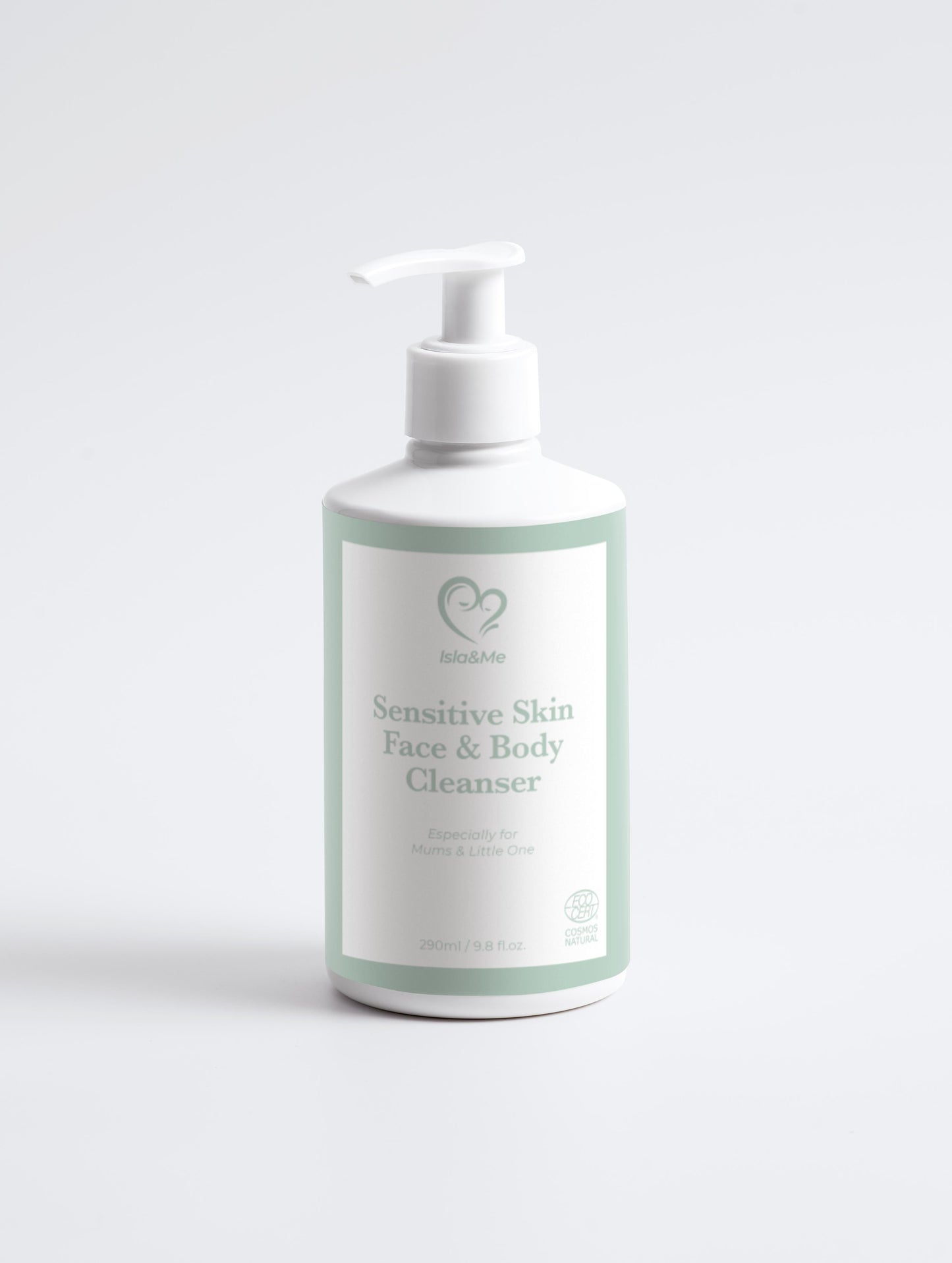 Sensitive Skin Face & Body Cleanser 290ml Isla & Me